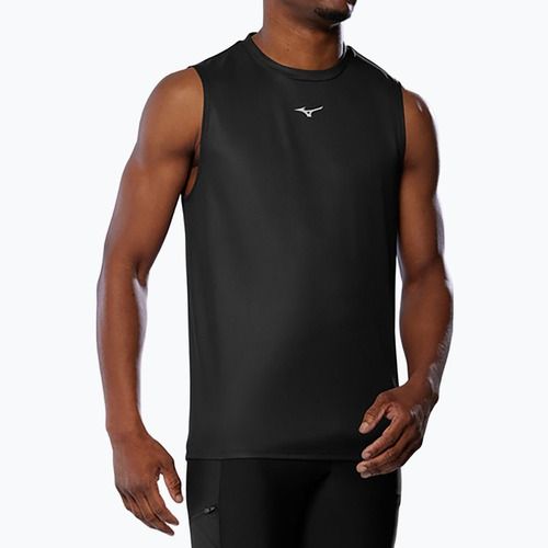 Pánské běžecké tričko Mizuno Core Graphic Sleeveless black oni