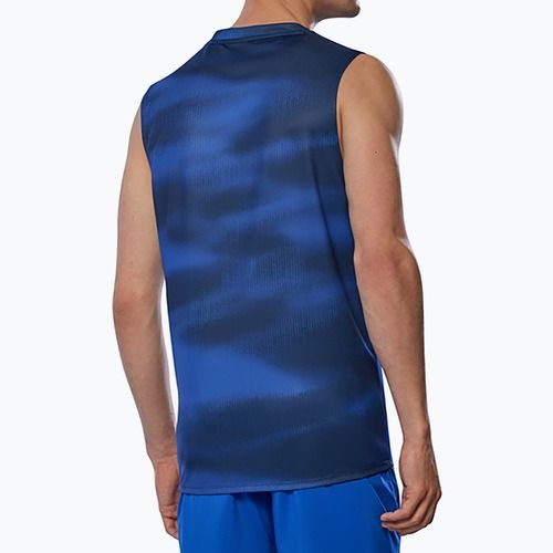 Pánské běžecké tričko Mizuno Core Graphic Sleeveless reflex blue