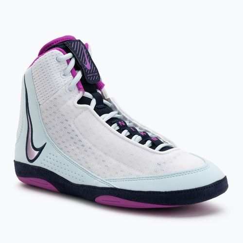 Zápasnická obuv Nike Inflict 4 bílá/hyper violet/lacier blue/obsidian