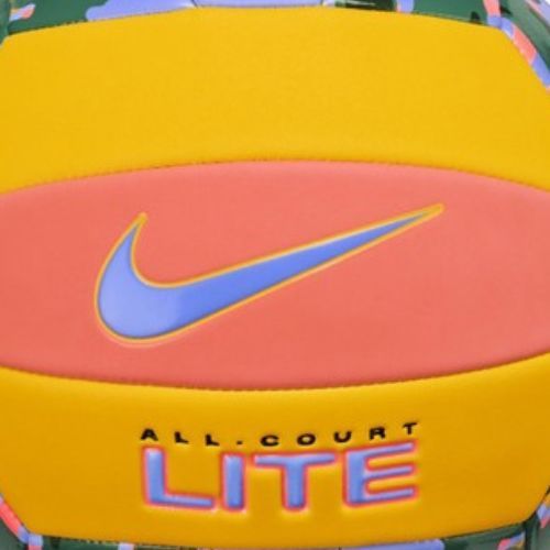 Volejbalový míč Nike All Court Lite Volleyball light wild mango/university gold/royal pulse velikost 5