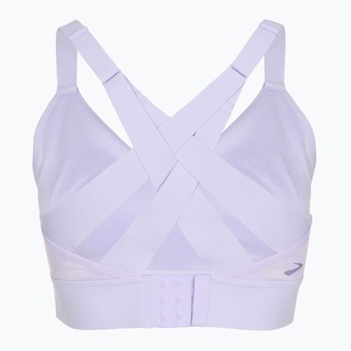 Sportovní podprsenka Brooks Interlace violet dash training bra