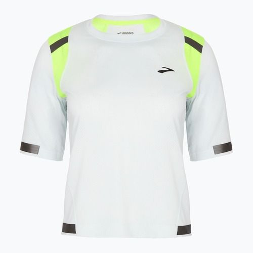 Dámské běžecké tričko Brooks Carbonite icy grey/nightlife jacquard