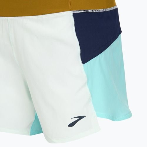 Dámské běžecké šortky Brooks Chaser 5" ice blue multi