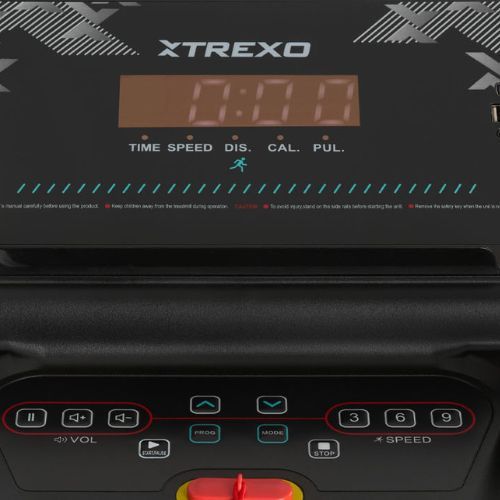 Elektrický běžecký pás TREXO X110 black