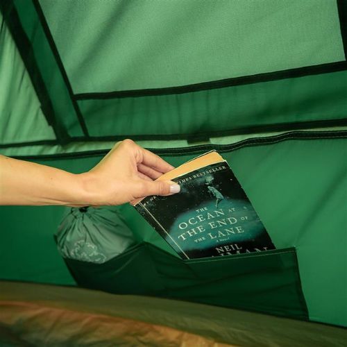 Kempinkový stan pro 3 osoby KADVA Kempinkový stan green