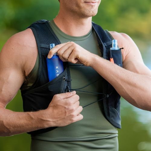 Láhev Softflask KADVA Flowbie 250 ml blue