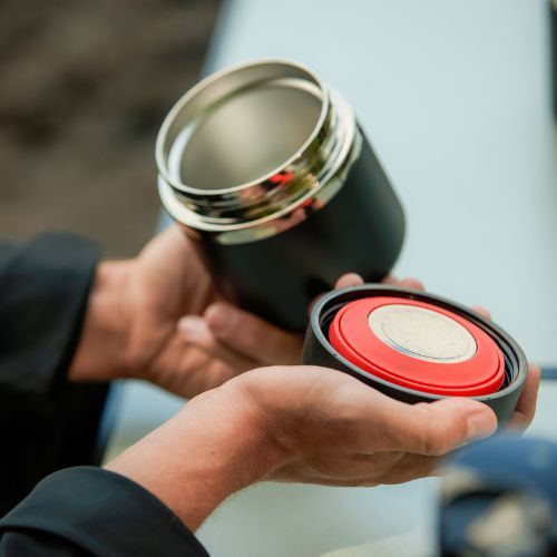 Termo nádoba na jídlo KADVA Eater 600 ml black