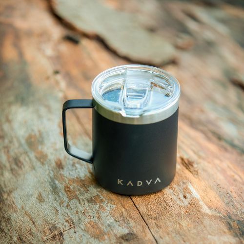 Hrnek KADVA Sipper 290 ml černý