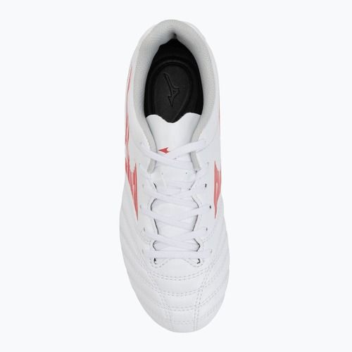 Dětské kopačky Mizuno Monarcida Neo III Select Jr MD white/radiant red