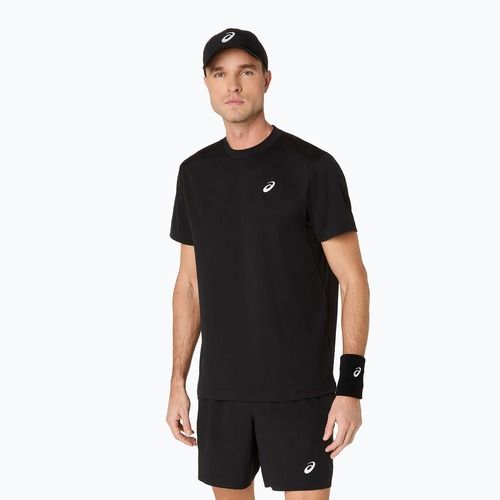 Pánské tenisové tričko ASICS Court Top performance black