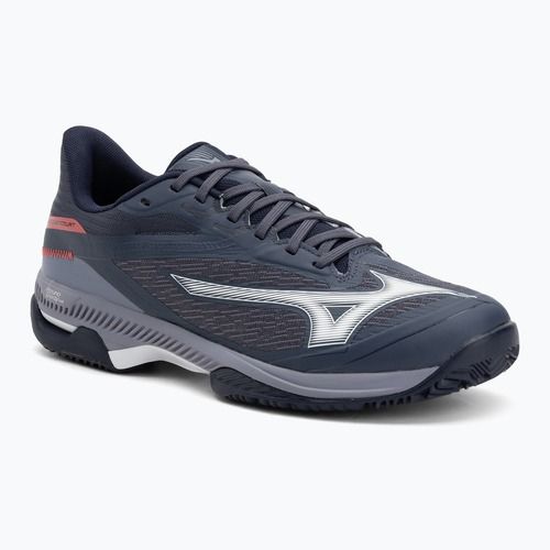 Tenisové boty Mizuno Wave Exceed Court CC odyssey gray/white/blue granite