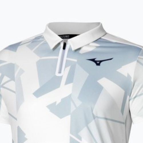 Pánské tričko Mizuno Daybreakers Shadow Polo white/gray