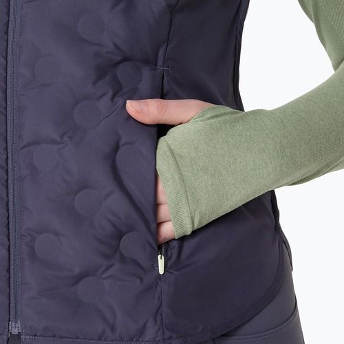 Dámská vesta ASICS Nagino Run Padded Gilet indigo fog