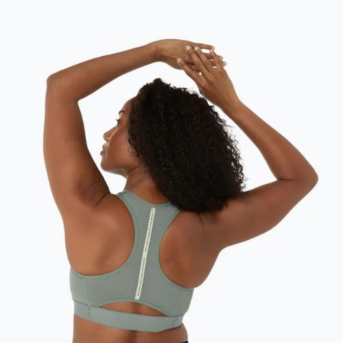 Tréninková podprsenkaASICS Road Compression ink teal/golden yellow