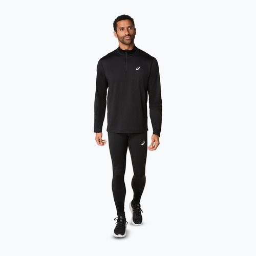 Pánská běžecká mikina ASICS Core Half Zip Winter performance black