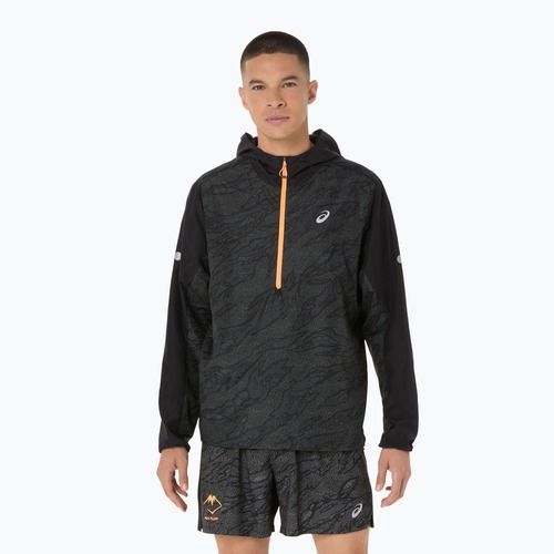 Pánská běžecká bunda ASICS Fujitrail Packable Windbreaker performance black
