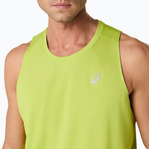 Pánské běžecké tričko ASICS Core Singlet neon lime