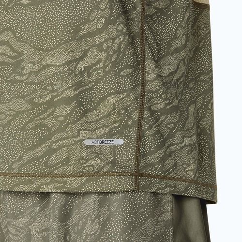 Pánské běžecké tričko ASICS Fujitrail Singlet mantle green/khaki