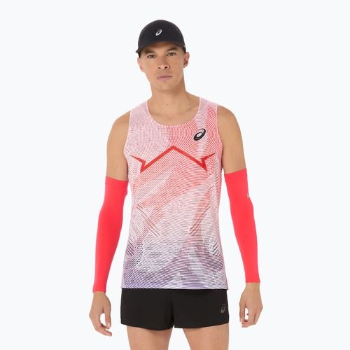 Pánské běžecké tričko ASICS Metaspeed Singlet flash red