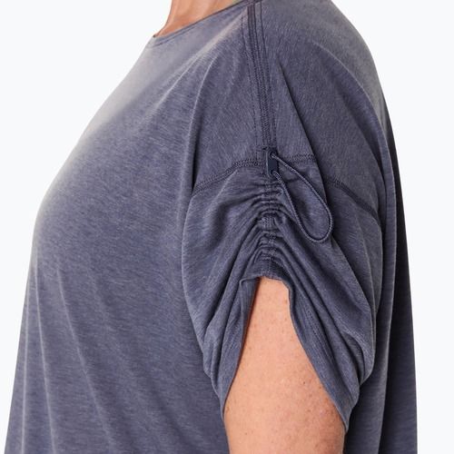 Dámské běžecké tričko ASICS Nagino Run Adjustable Top indigo fog