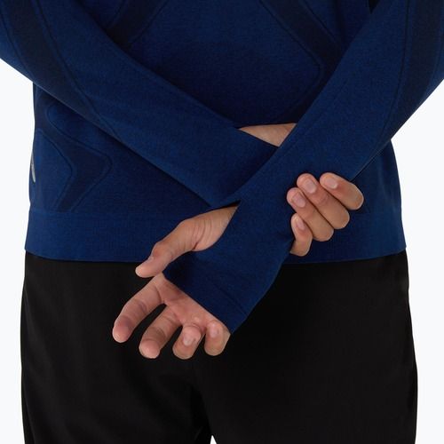 Pánské běžecké tričko Longsleeve ASICS Road Seamless LS midnight