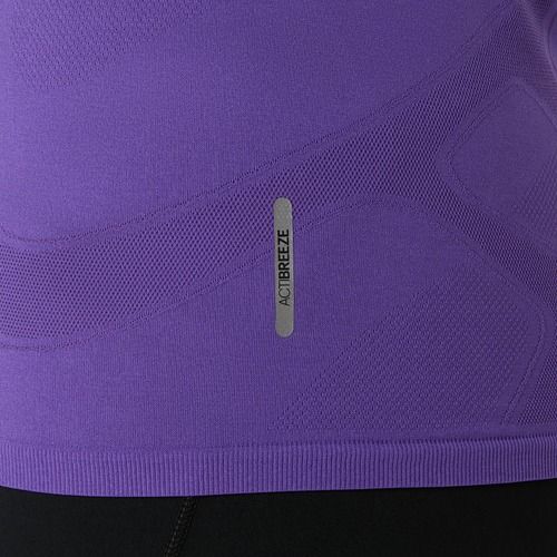 Dámské běžecké tričko Longsleeve ASICS Road Seamless LS edo purple