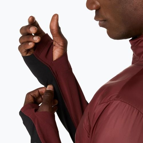 Pánská běžecká bunda ASICS Road Winter dark red planet