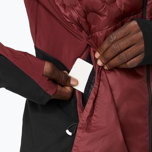 Pánská běžecká bunda ASICS Road Winter dark red planet