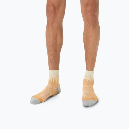 Ponožky ASICS Performance Run Quarter oatmeal/feather grey/pepper