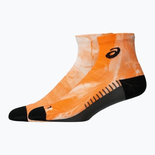 Ponožky ASICS Performance Run Quarter brilliant white/orange glow