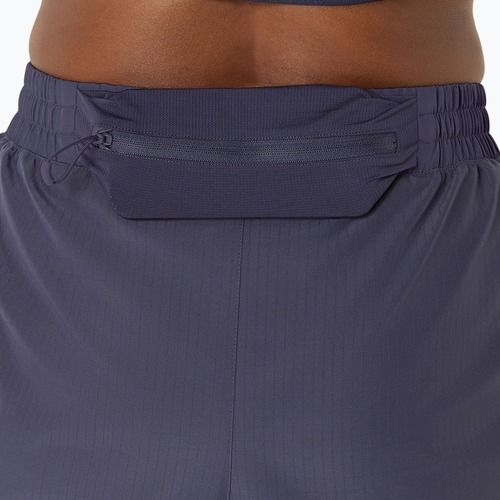 Dámské běžecké šortky ASICS Nagino Run Adjustable 4IN indigo fog