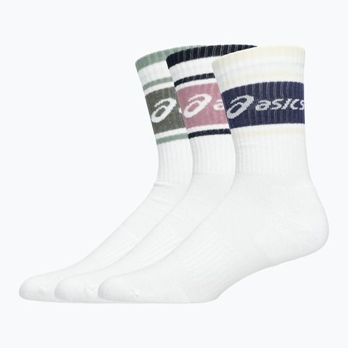 Ponožky ASICS Logo Crew 3 pary monument blue/indigo fog/rubble red