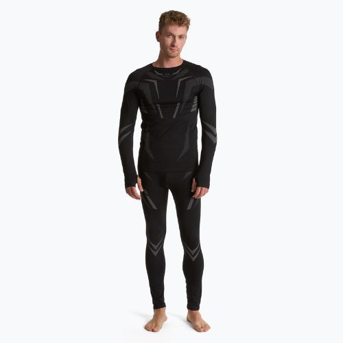 Pánský set termoprádla KADVA ALPINESTEP COOLMAX THERMAL PRO DRY black