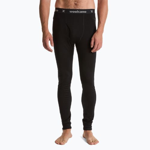Pánské termo kalhoty WOOLCANO 100% Merion PANT0539 black