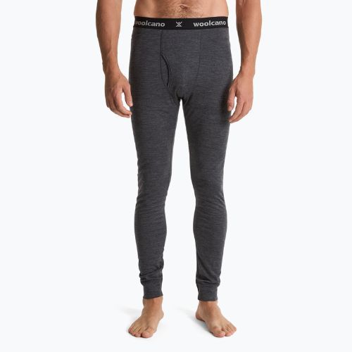 Pánské termo kalhoty WOOLCANO 100% Merion PANT0539 gray