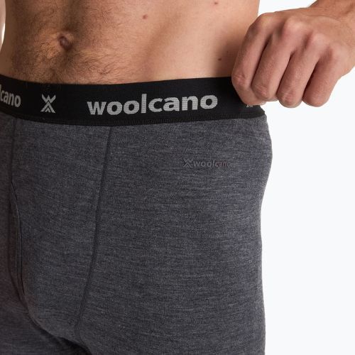 Pánské termo kalhoty WOOLCANO 100% Merion PANT0539 gray