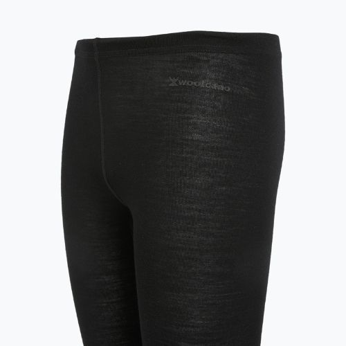 Dětské termo kalhoty WOOLCANO Merino 100% PANT0975 black