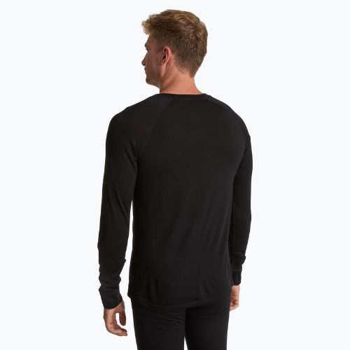 Pánská termo mikina 100% WOOLCANO MERINO TOP0538 black