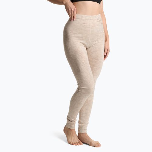 Dámské termo prádlo WOOLCANO Merino 100% SET0543 beige