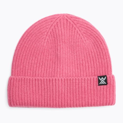 Zimní čepice WOOLCANO Merino 100% HAT0440 pink