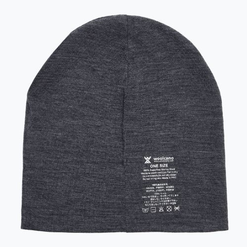 Čepice WOOLCANO MERINO 100% HAT0441 gray