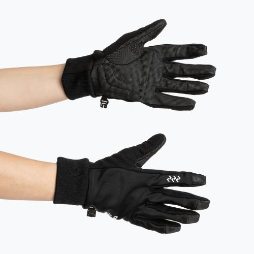 Cyklistické rukavice ATTABO LOREEF GLOVES větruvzdorné zateplené black