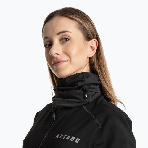 Cyklistický nákrčník ATTABO LOREEF MULTIFUNCTIONAL BAND zateplený black