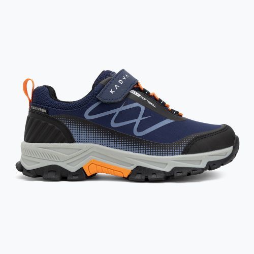 Dětské trekingové boty KADVA Rocky Trail Low WaterProof Softshell modré