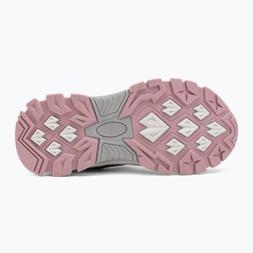 Dětské trekingové boty Kadva Rocky Trail Low WaterProof Softshell gray / pink
