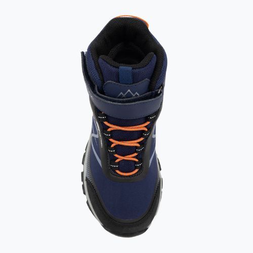 Dětské trekingové boty KADVA Rocky Trail Mid WaterProof Softshell navy / black