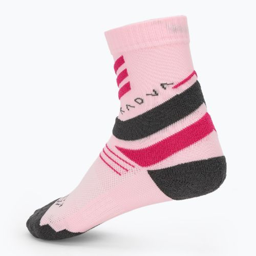 Dětské ponožky KADVA Stride Coolmax 2 pairs różowy pink / black