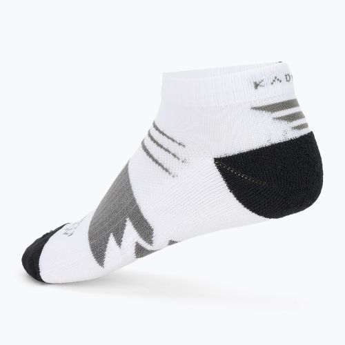 Ponožky KADVA Stride Coolmax Low Cut 2 pairs white / gray