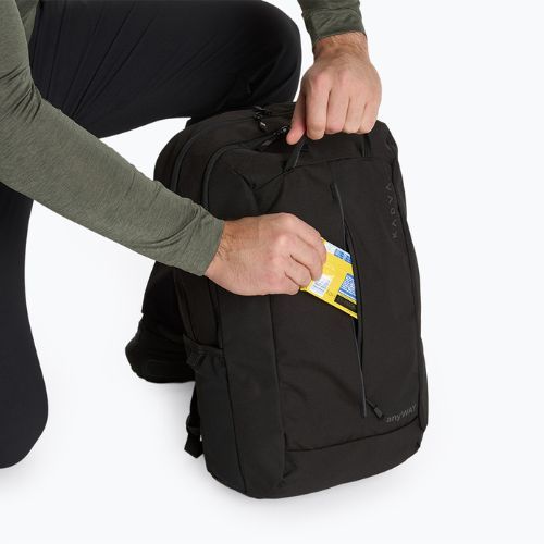 Turistický batoh KADVA anyWAY 25 l černý