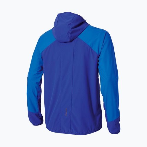 Pánská běžecká bunda Mizuno Active Alpha Hodded sodalite blue